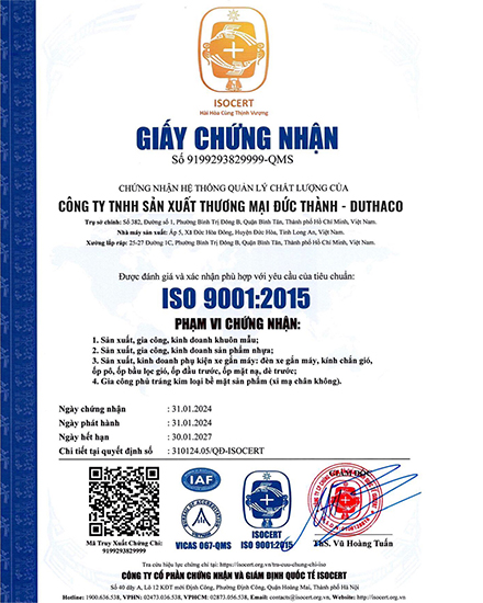 Hệ thống quản lý chất lượng ISO 9001 – 14001 – 45001