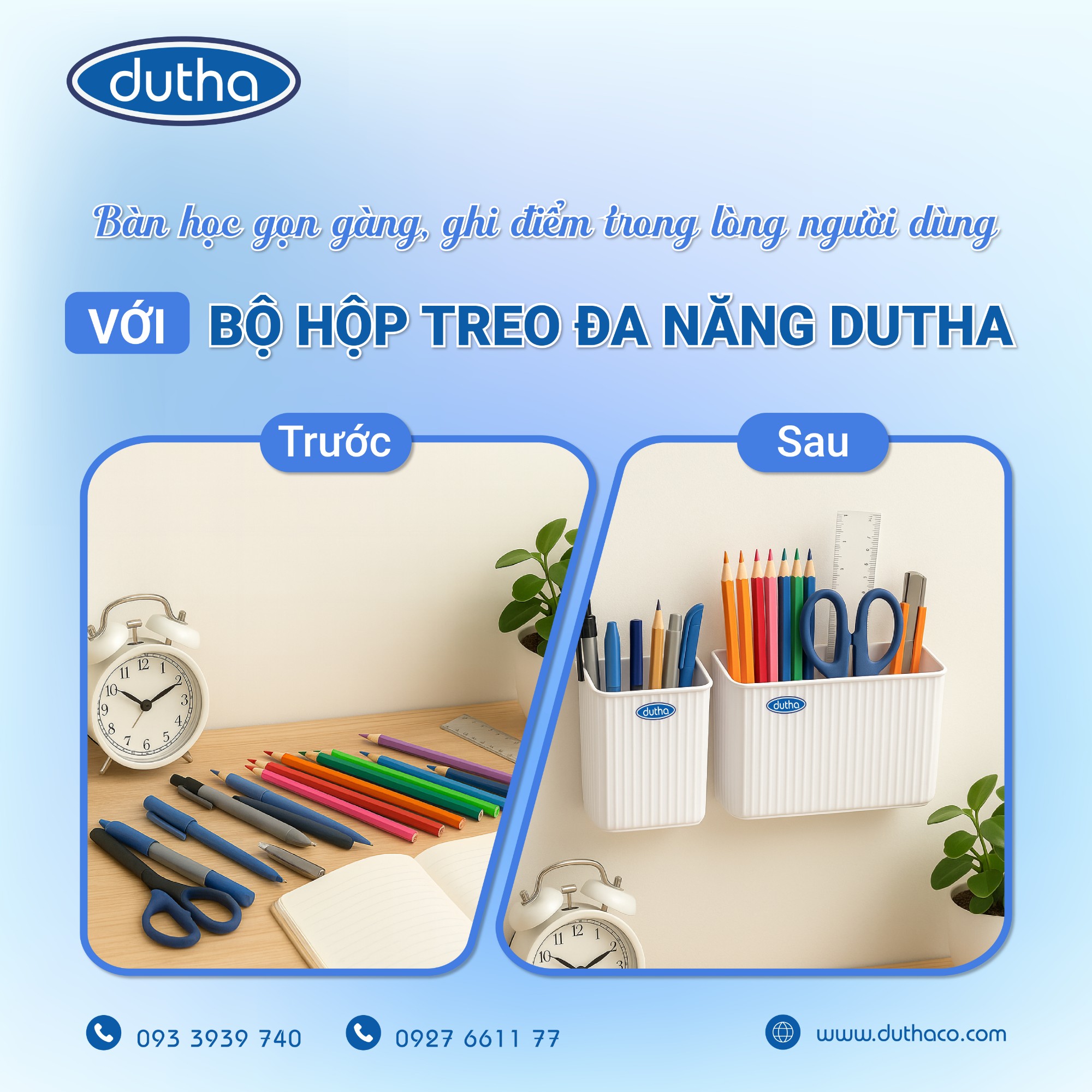 Bộ Hộp Treo Đa Năng Dutha