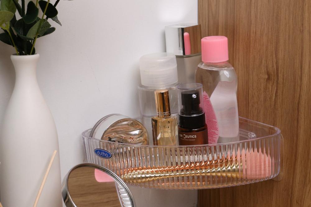 Transparent Corner Shelf – Dutha