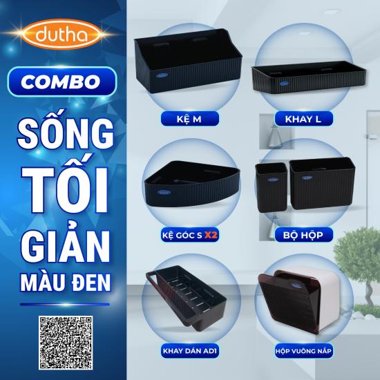 COMBO SỐNG TỐI GIẢN MÀU ĐEN