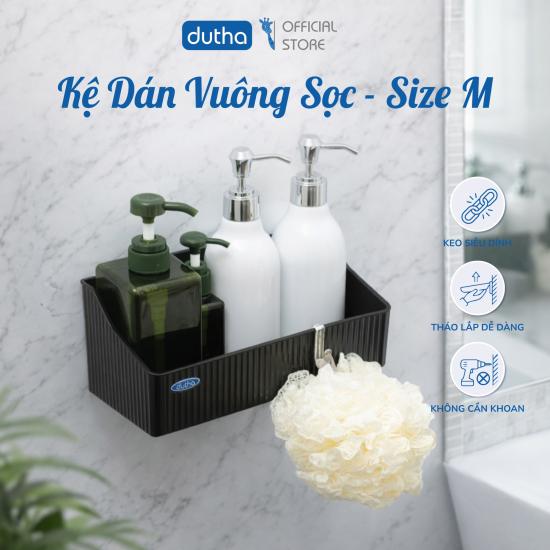 KỆ DÁN VUÔNG SỌC DUTHA - SIZE M