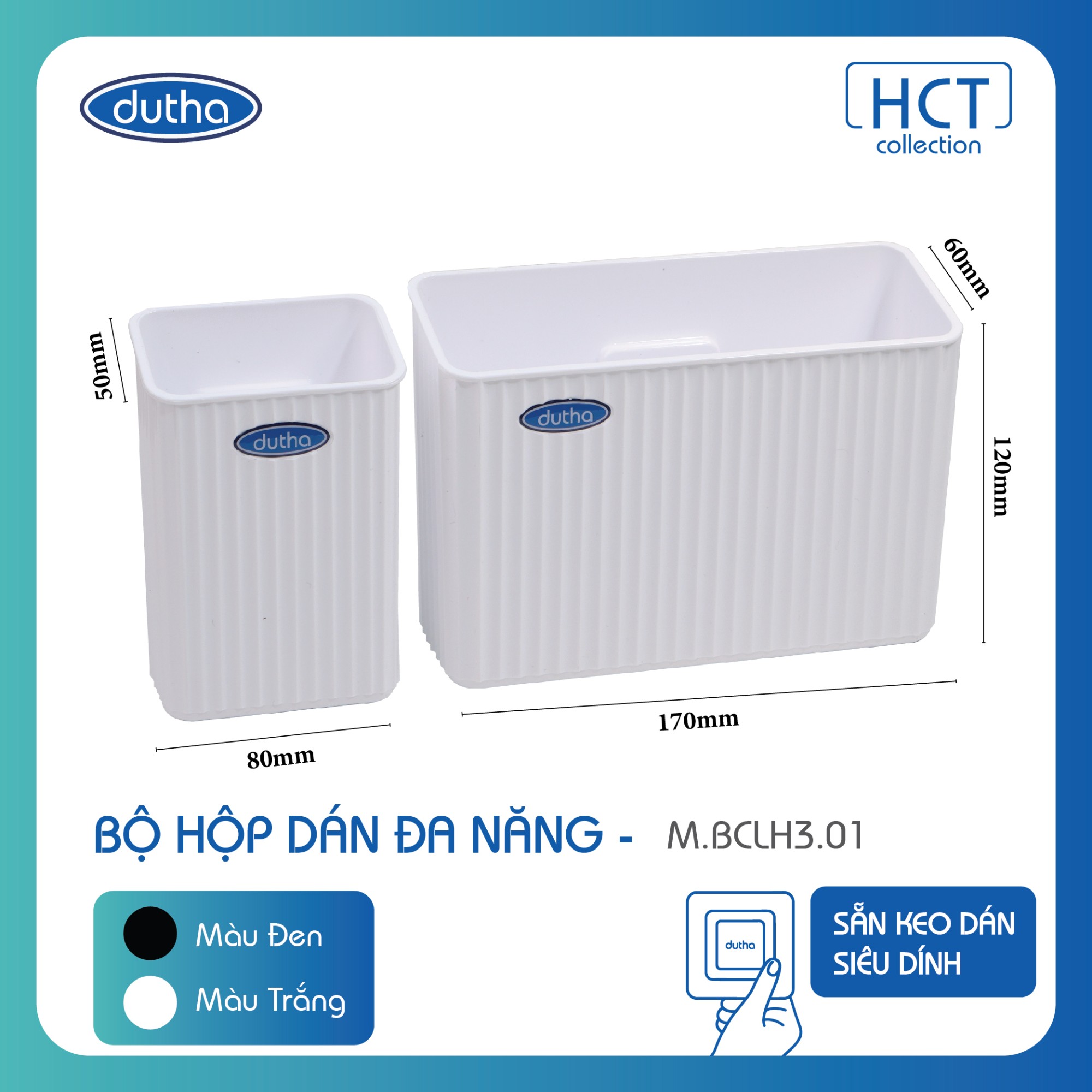 BỘ HỘP DÁN ĐA NĂNG DUTHA