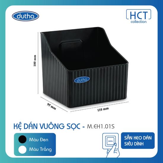 KỆ DÁN VUÔNG SỌC DUTHA - SIZE S